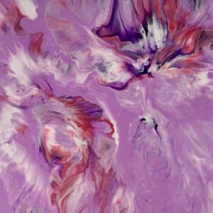 Falling Flowers 80 x 60 x 2 cms