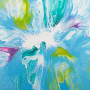 Floating Flowers 50 x 40 x 2 cms