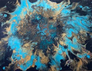 Molten Crater 80 x 59 x 2cms