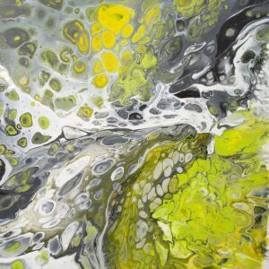 Mossy stream 60 x 80 x 2 cms