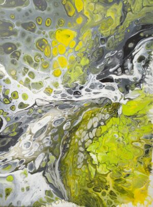 Mossy stream 60 x 80 x 2 cms