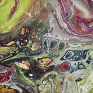 Number 17 15 x 15 x 3.5 cms