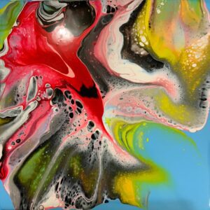 Number 1A 20 x 20 x 4 cms