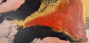 Orange Crush No. 1 100 x 50 x 2 cms