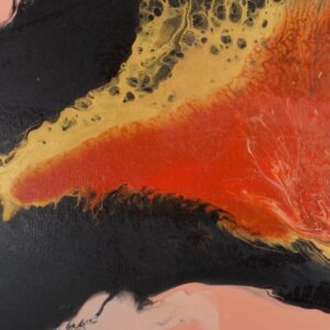 Orange Crush No. 1 100 x 50 x 2 cms