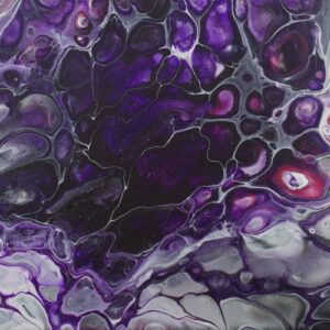 Purple Profusion No. 1 40 x 30 x 2 cms