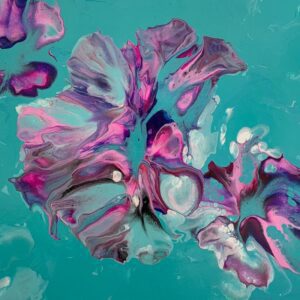 Sea Anemone Number 1 - 56 x 45.5 x 2 cms