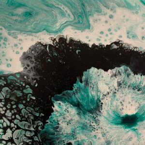 Shadows on the Shore 50 x 70 x 2 cms