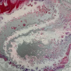 Silver Cyclone 50 x 50 x 2 cms