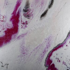 Silver Drifts 80 x 60 x 4 cms