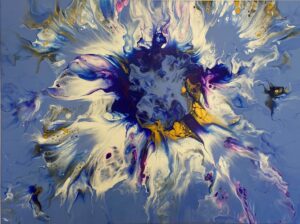 Fragmentation 80 x 60 x 2 cms