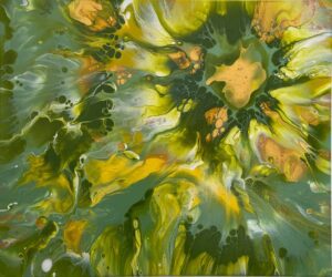 Verdant Gust 60.5 x 50.5 x 2 cms