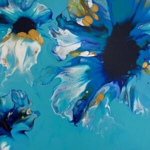 Blooms in the Breeze 45.5 x 56 x 2cms