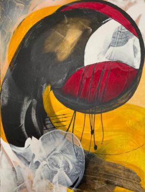 Curious Feline 79 x 59 x 4cms