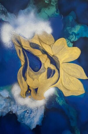 Out of the Blue 91 x 61 x 2cms