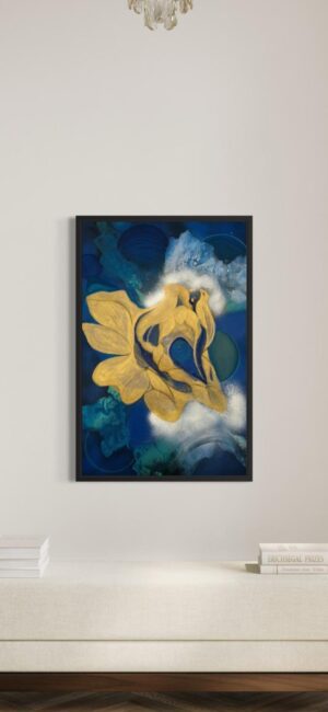 Fluid Embrace 91 x 61 x 2cms