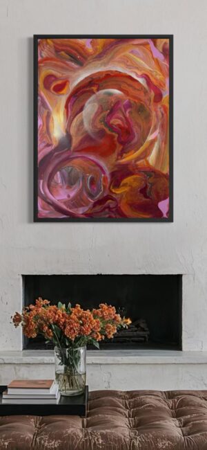 Psychedelia 80.5 x 60 x 2cms