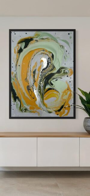 Tranquility in Motion 80.5 x 60 x 2cms